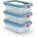 Oneclick Value Set Blau, transparent/blau