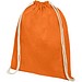 Oregon 140 g/m² Turnbeutel aus Baumwolle 5L, orange
