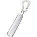 Ostra Karabiner Schlüssellicht, silber Ostra Karabiner Schlüssellicht, silber