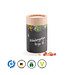 Papierdose Eco Midi mit Fruchtmix Bonbons, inkl. Druck