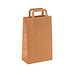 Papier-Tragetasche, 22 x 36 x 11 cm, medium, natur Papier-Tragetasche, 22 x 36 x 11 cm, medium, natur