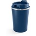 PHELPS CERAMIC. Reisebecher aus Edelstahl mit Keramikbeschichtung innen 470ml, Dunkelblau