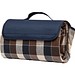 Picknickdecke """"checkered"""" 150 x 130 cm"""""", navyblau