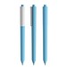 Pigra P03 Push Kugelschreiber, Light Blue-White