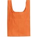 PLAKA. Faltbare Tragetasche aus 210D, Orange