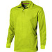 Slazenger™ Herren Langarm Poloshirt Point, apfelgrün, S Slazenger™ Herren Langarm Poloshirt Point, apfelgrün, S