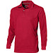 Slazenger™ Herren Langarm Poloshirt Point, rot, S Slazenger™ Herren Langarm Poloshirt Point, rot, S