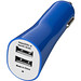 Pole Doppel USB Autoadapter, royalblau Pole Doppel USB Autoadapter, royalblau