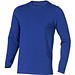 ELEVATE Herren Öko Langarmshirt Ponoka, blau, XS