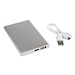 Powerbank ENDURANCE EVOLUTION 4.000 mAh,silber