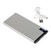 Powerbank INDICATOR 10.000 mAh, silber
