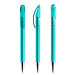 prodir® Drehkugelschreiber DS3 TTC Twist, blaue Mine, türkis