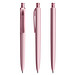 prodir® Druckkugelschreiber DS8 Soft Touch PRR Push, blaue Mine, rosé