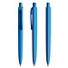 prodir® Druckkugelschreiber DS8 Soft Touch PRR Push, blaue Mine, blau