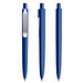 prodir® Druckkugelschreiber DS8 Soft Touch PSR Push, blaue Mine, klassikblau