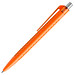 prodir® Kugelschreiber QS40 PMT Air, blaue Mine, orange/silber satiniert