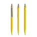 prodir QS50 PMS Push Kugelschreiber, Lemon-Silver satin finish