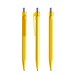 prodir QS50 PMT Push Kugelschreiber, Lemon-Silver satin finish