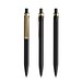 prodir QS50 Soft Touch PRS Push Kugelschreiber, Black-Gold