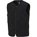 Quarz GRS-recycelte Thermoweste Unisex, schwarz, M