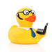 Schnabels® Bade-Ente Laptop, gelb / schwarz Schnabels® Bade-Ente Laptop, gelb / schwarz