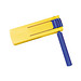 Ratsche Supreme, gelb/blau Ratsche Supreme, gelb/blau