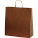 Recycelte Papiertasche groß, braun