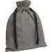 Recyceltes Baumwollsäckchen Pasadena, anthrazit