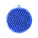 Reflektor Rund, transparent-blau