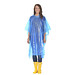 Regenponcho Standard, transparent-blau