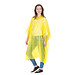 Regenponcho Standard, transparent-gelb