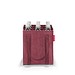 reisenthel® Flaschentasche bottlebag, twist maroon