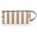 reisenthel® Kulturbeutel fold case, summerstripes coffee