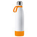 retumbler® Thermotrinkflasche NIZZA, 500 ml, weiß/orange