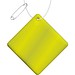 RFX™ H-09 Reflektierender PVC-Anhänger Diamant, klein, neongelb