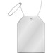 RFX™ H-12 Reflektierender Tag-TPU-Anhänger, weiss