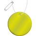 RFX™ H-16 Reflektierender, mittelgroßer, runder Anhänger, neongelb