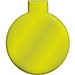RFX™ M-10 Runder, reflektierender PVC-Magnet, groß, neongelb