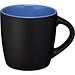Keramikbecher Riviera, 340 ml, schwarz/blau