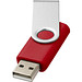 Rotate Basic 2 GB USB-Stick, rot,silber