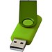 Rotate Metallic USB-Stick, limone, 1GB
