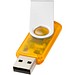 Rotate Transculent USB-Stick, orange, 32GB