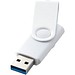 Rotate USB-Stick 3.0 aus Metall, weiss, 64GB