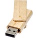 Rotate USB Stick aus Holz, hellbraun, 2GB