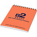 Rothko DIN A6 Notizbuch, orange,schwarz Rothko DIN A6 Notizbuch, orange,schwarz