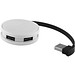 Round USB Hub, weiss,schwarz Round USB Hub, weiss,schwarz
