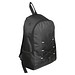 Rucksack aus recyceltem Polyester , schwarz