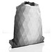 HALFAR Rucksack Diamond mit Wickelverschluss, hellgrau HALFAR Rucksack Diamond mit Wickelverschluss, hellgrau