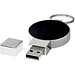 Runder Light Up USB Stick, blau, 4GB
