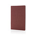 Salton Luxus Kraftpapier Notizbuch A5, kirschrot
